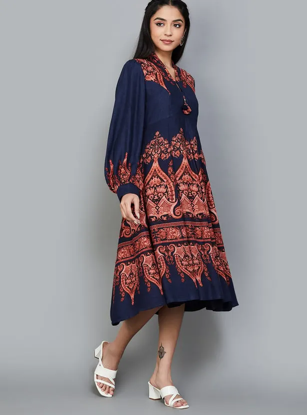 BIBA Printed Dress